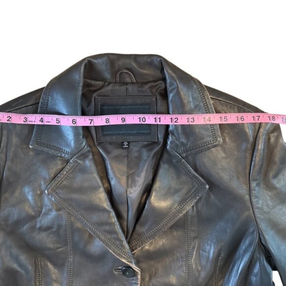 Avanti brown leather jacket size XL - Picture 4 of 14